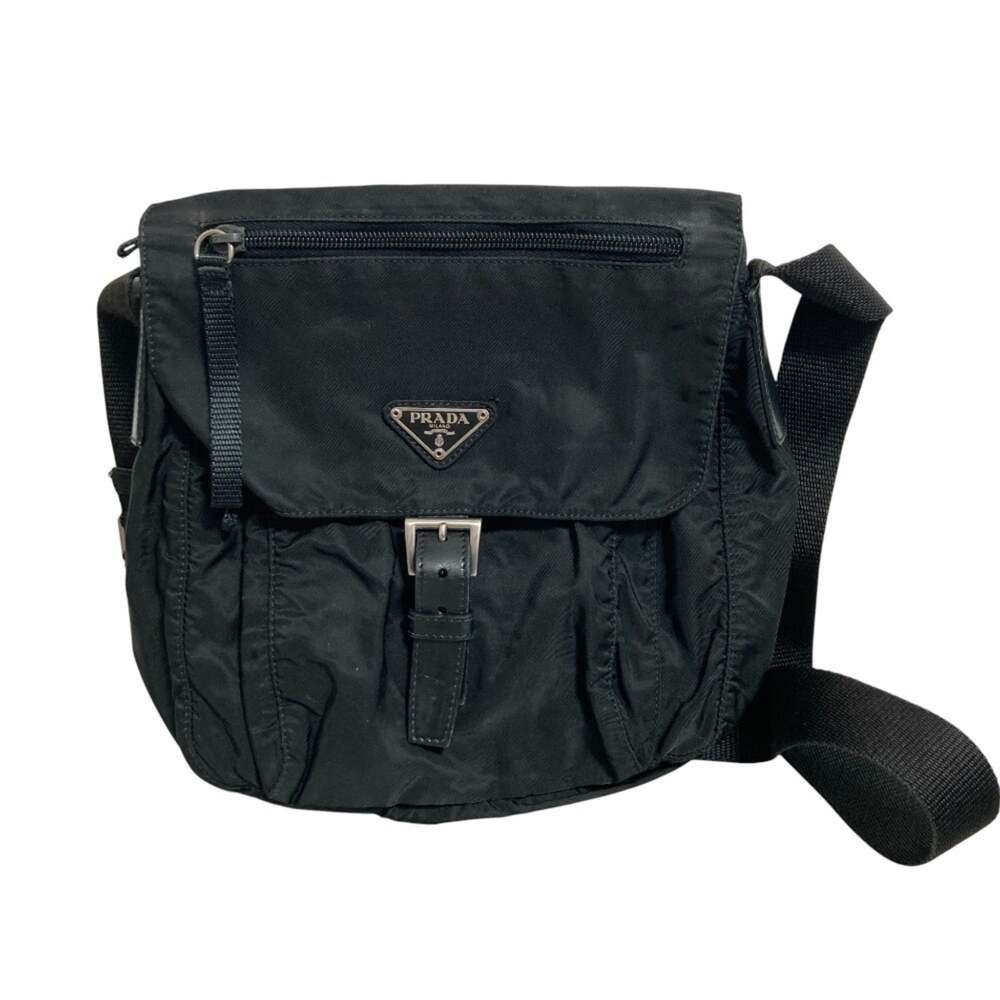 Prada Buckle Messenger Bag Tessuto #298592P40B